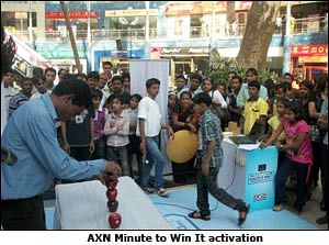 Jagran Solutions takes AXN's new show, India's Minute to Win It, on ground
