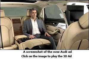 Creativeland Asia creates integrated 3D campaign for Audi A8 L
