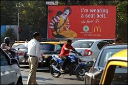 McDonald's mascot, Ronald 'drives home' road safety tips to Mumbaikars