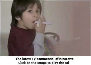 Nicorette helps smokers kick the butt