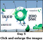 'Egg'cited about Zero: Videocon Mobile launches its zero paisa per second tariff with outdoor teaser