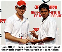 Amar Ujala AMCL 2011: OMD, Lowe Lintas, Dainik Jagran and Noshe march ahead in quarter finals in Delhi