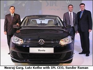 Volkswagen partners with DLF Indian Premier League; launches Vento IPL edition