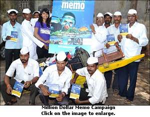 Dabbawallas lend Tourism Queensland a hand for its global 'Million Dollar Memo' campaign