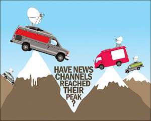 Have news channels reached their peak?