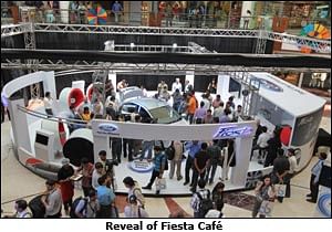 Ford Fiesta's first reveal gets interactive with Fiesta Caf&#233;