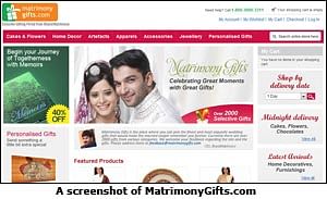 BharatMatrimony launches wedding gifts portal, MatrimonyGifts.com