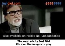 "Just dial JustDial!"
