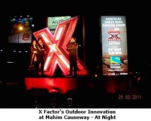 Sony launches X Factor; show premiered last night at 9 pm