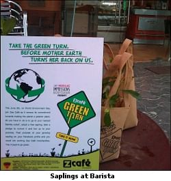 Zee Caf&#233; turns Barista green on World Environment Day