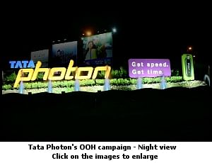 Tata Photon rolls out large signage for 'Get Speed, Get Time' campaign