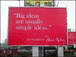 Ogilvy India paints the town red to celebrate David Ogilvy's birth centenary