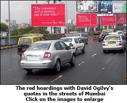 Ogilvy India paints the town red to celebrate David Ogilvy's birth centenary