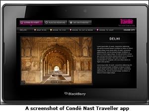 Cond&#233; Nast launches apps for BlackBerry PlayBook