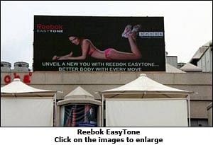 Posterscope builds intrigue for Reebok EasyTone with 'reveal' campaign