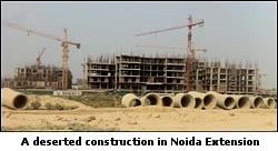 Noida Extension takes a toll on advertising