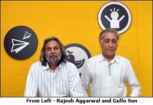 Gullu Sen and Rajesh Aggarwal call their new agency From Here On Communications