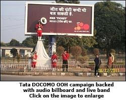 Tata Docomo creates talking billboard