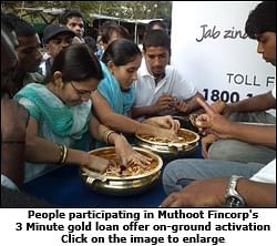 Muthoot Fincorp takes on-ground route to spread awareness on Express Gold Loan