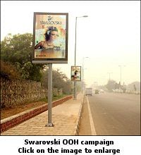 Swarovski opts for strategic OOH spots