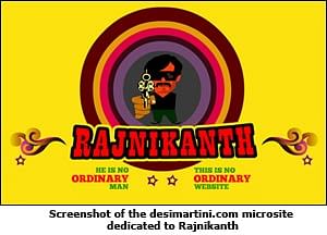 Rajinikanth's website does not need the internet