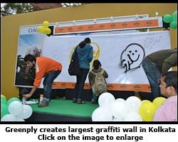 Greenply enters Limca Book of Records with the largest graffiti painting