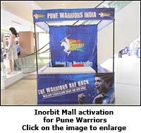 Inorbit cheers for Pune Warriors