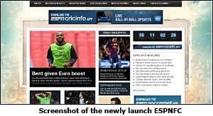 ESPN launches multi-platform worldwide soccer brand, ESPNFC