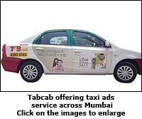 Tabcab offers live content, ads on 3G-networked tablets in cabs