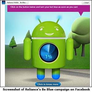 Reliance's Android paints the town blue!
