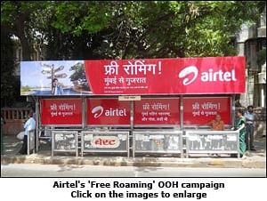 Airtel goes outdoor to promote free calls on roaming offer