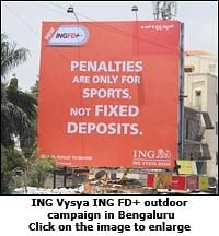 ING Vysya goes out on streets to talk about ING FD+