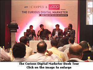 afaqs! Campus hosts book tour for 'The Curious Digital Marketer'