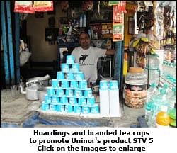 Uninor targets tea stalls and dhabas for STV5