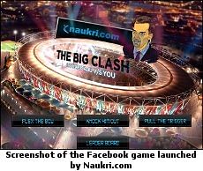 Naukri.com launches social game, The Big Clash