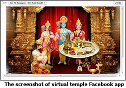A virtual temple takes devotees on a spiritual trip!