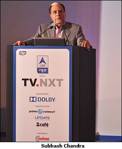 TV.NXT 2012: A few profitable media companies do not reflect the health of the entire industry: Subhash Chandra