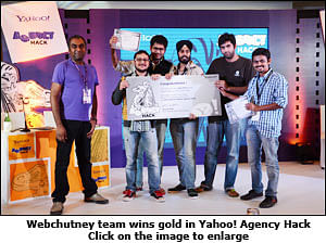 Webchutney wins Yahoo! Agency Hack