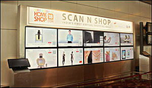 HomeShop18 launches virtual shopping wall at IGI Airport