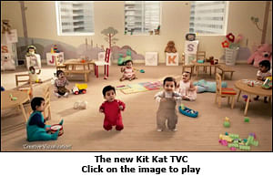 Kit Kat: Babies rock