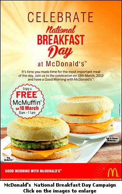 McDonald's offers free breakfast on National Breakfast Day