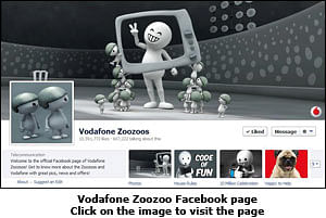 Vodafone spreads Zoozoo mania on Facebook