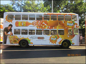 Frooti packs a punch on OOH