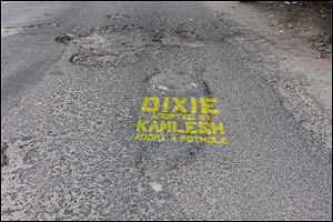 Apollo Tyres urges people to adopt a pothole
