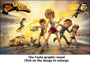 Fanta goes Play with digital graphic novel