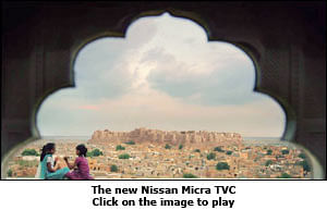 Nissan Micra: Tough manoeuvre