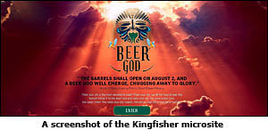 Kingfisher: Tweet God to win beer