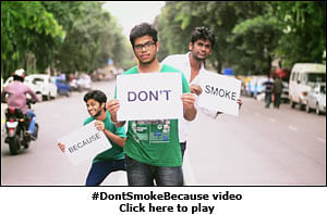 Godrej Aer gives a social message with #DontSmokeBecause