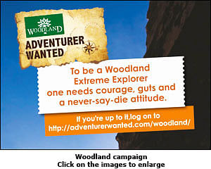 Woodland looks out for extreme explorer