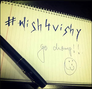 NIIT asks Indians to #Wish4Vishy
